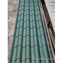 Foglio di copertura metallico a colori da 0,8 mm ondulato